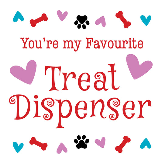 Favourite Treat Dispenser Card