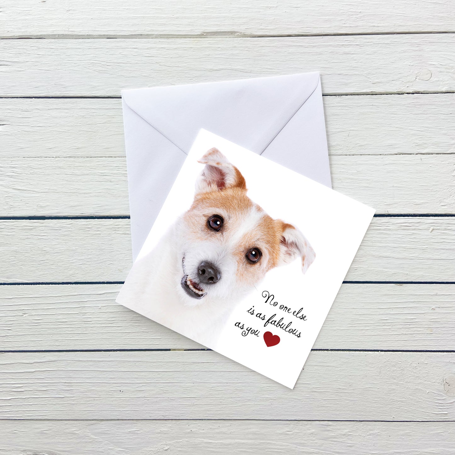 As Fabulous As You Dog Card