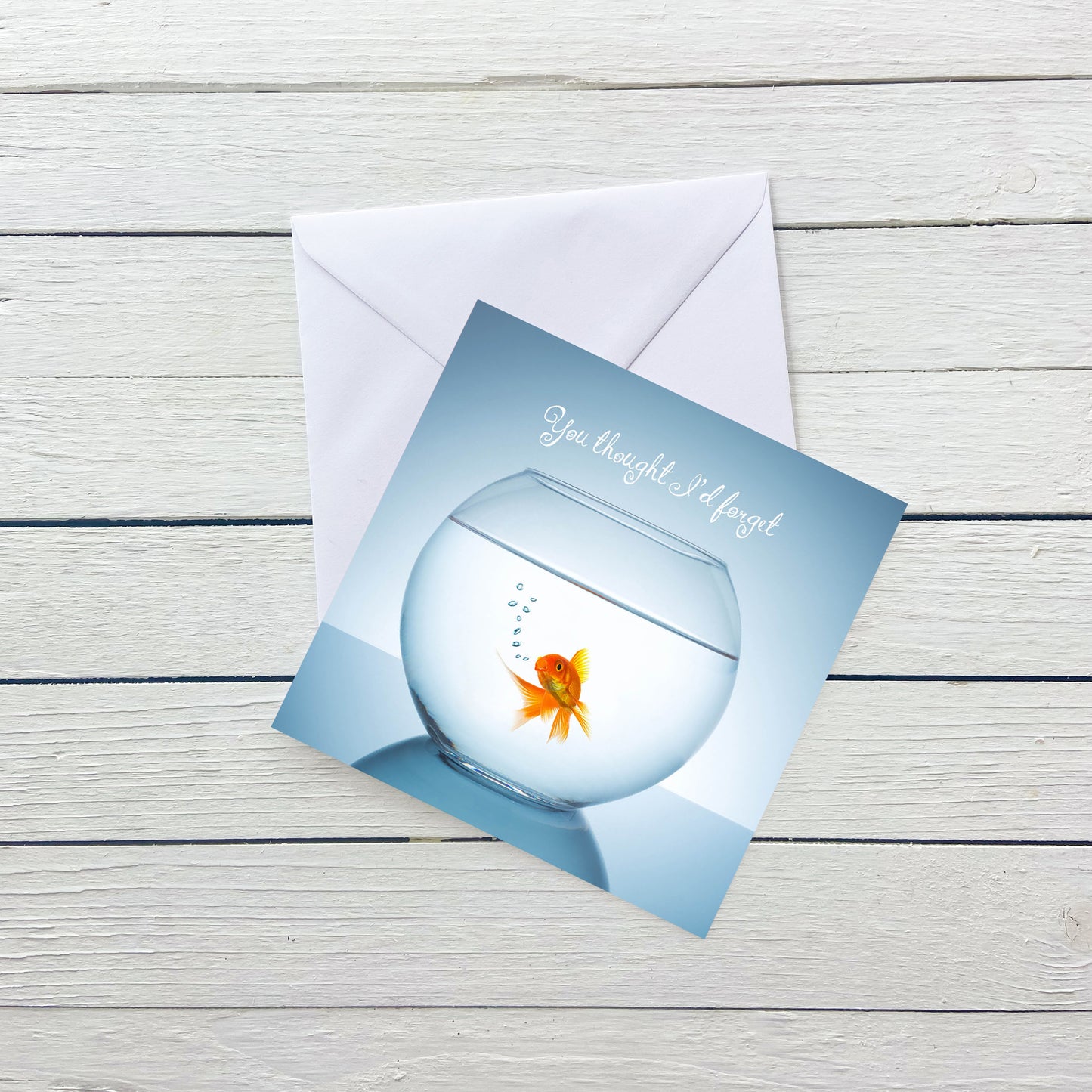 Goldfish Birthday Card