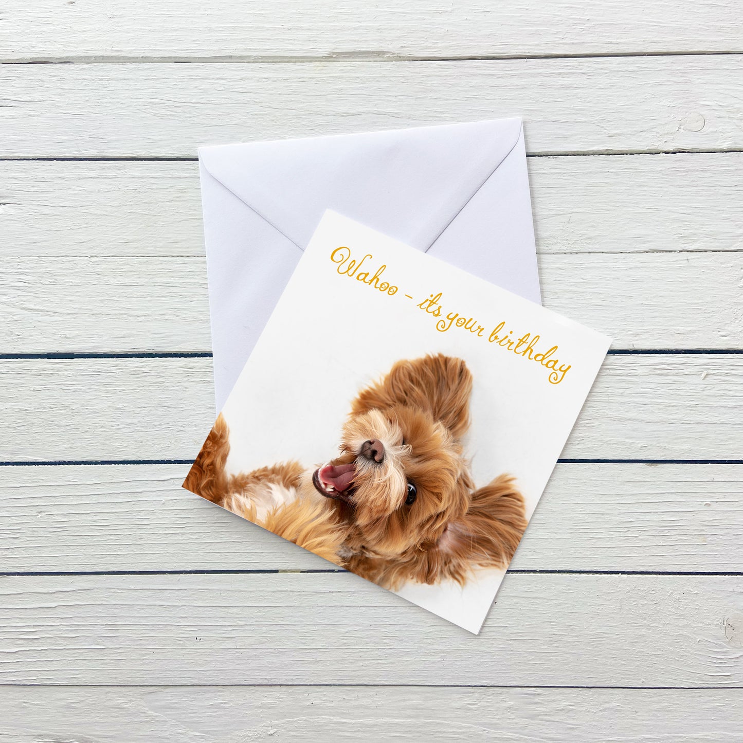 Wahoo - its your birthday Greeting Card