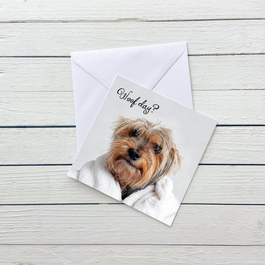 Woof Day Better Soon Card